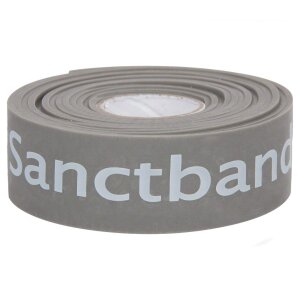 Sanctband Flossband, 2,5 cm x 2 m Grau - extra stark - LVL 4